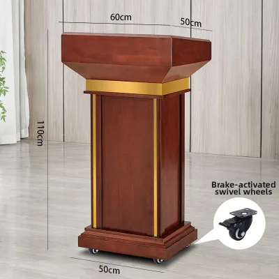 Solid Wood Lecture Podium Large Conference