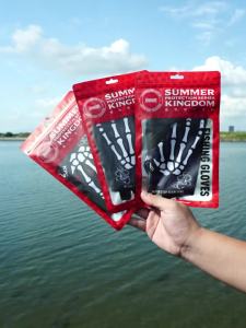 KINGDOM 2026 New Ice Silk Fishing Gloves Half Finger UV Protection Gloves Lightweight Breathable Anti Slip Cycling Outdoor Sport