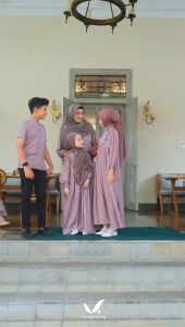 BAJU FAMILY KELUARGA SARIMBIT KINASIH COUPLE By VENTE | BAJU LEBARAN KELUARGA | GAMIS KEMEJA PASANGAN SUAMI ISTRI | PAKAIAN ANAK PEREMPUAN DAN KURTA KOKO ANAK LAKI LAKI