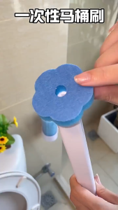 🧻 Berus Tandas Sekali Guna Dinding | Disposable Wall-Mounted Toilet Brush | 壁挂一次性马桶刷