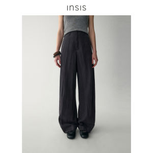 INSIS FEMME | Nordic Minimalist Design Tencel Summer Arc Leg Wide-leg Casual Pants