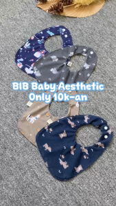 Slaber Bayi BABY LEON BY-65-80 Clemek Bibs Apron Bayi Celemek Lucu Celemek Bayi Perlengkapan Bayi