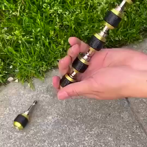 ☄จัดส่งทันที☄หัวจับดอกสกรู ตัวเชื่อมสามขาหมุนเป็น ข้อต่อสว่าน ข้อต่อแกนจับ อะแดปเตอร์ดอกสว่าน 1/4 นิ้ว60mm