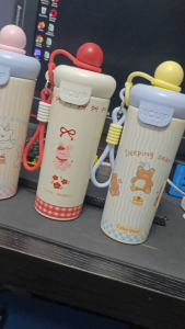 Tumbler Sweet Tale 600ml Stainless SUS 316 / Tumbler Viral / Tumbler Free Sedotan Gantungan 2117 HOTPLAIN