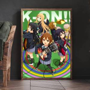 NARUTO | Classic Cute Anime K-K-ON Wall Art Print Poster Japanese Art Exhibition Decorative Painting Modern Home Decor Gift Unframed