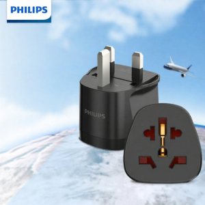 Philips | British Plug Adapter Socket Power Strip