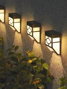 Solar Owl Garden Light Outdoor LED Lawn Lamp for Garden Decoration Waterproof Christmas Lights Outdoor Solar Lamp Post