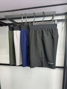 Tencel Cool Sensation Elastic Sports Shorts Summer Thin Training Running Fitness Casual Mens Five-Quarter Pants