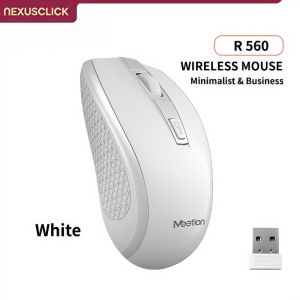 NexusClick Portable Wireless Computer Mouse 2.4GHz Ergonomic Design 1600 DPI Adjustable Plug and Play Mice for Office Daily Work
