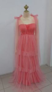THREE LAYER PLAIN TULLE INFINITY DRESS D12TRADING