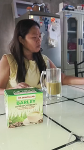 Barley Coffee Powder Mix 5 box (50 Sachet)