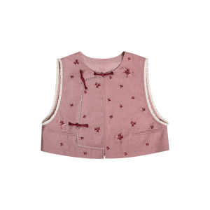 July Evening Original Floral Shadow Spring Start Short Horse Face Hanfu New Chinese Style National Trend Set Matching Womens Clothing