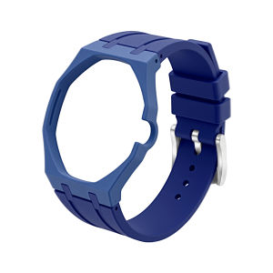 WANSHILI | Watch Band AP SWATCH Royal Pop Suitable Bio-ceramic Liquid Silicone