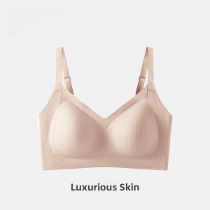 Miiow | Cat Woman Underwear Thin Model Womens Gather Small Chest Appear Large Anti-Sagging Seamless Beautiful Back New 2025 Bra