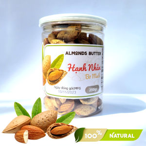 Hạnh nhân rang bơ muối hộp 250gr