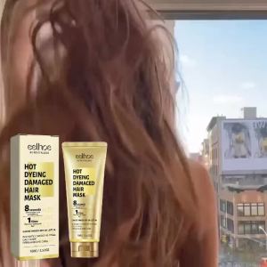 Keratin Hair Care Cream 8 Seconds Hair Mask Improves Frizzy Tangled Hair Prevents Hair Breakage and Splitting Hair Care Product