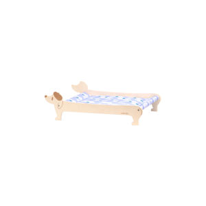 FUKUMARU | Fumaru Wooden Cat Dog Bed Pet Nest Summer Off Ground Moisture Proof Small Size Dog Bed Open Design Comfortable For All Seasons