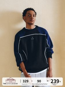 FPA | Áo Sweater Cổ Tròn Có Logo Chống Xù Lông Giống Cashmere