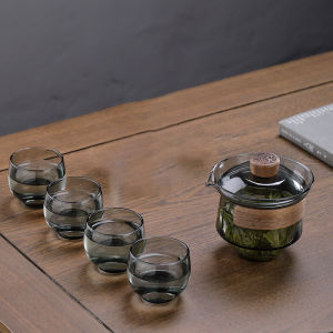 Gaiwan Thủy Tinh Borosilicate Chống Nhiệt