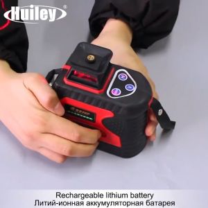 COD alat tukang bangunan Yelong Self Leveling 3D Wall Meter Red Laser level 12 Line pengukur jarak.