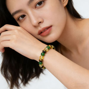 Corinna Charming Beaded Bracelet Colorful Vintage Elegant Minimalist Design Fashion Jewelry Bracelet for Women Casual Daily Wear Party Accessories Cute Handmade Bracelet Gift Ideas