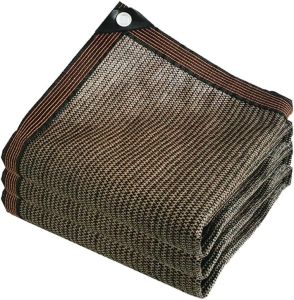 สีน้ำตาล/ส้ม สแลนกันแดด คุณภาพสูง สแลน ขนาด 1*2ม - 6*8ม บังแดดบ้าน ตาข่ายบังแดด ผ้าใบกันแดดฝน ผ้าใบกลางแจ้ง ผ้ากันแดด ผ้ากรองแสง ผ้าใบบังแดด กรอง 90%-98% บังแดด sun shade ผ้าใบกันแดด ผ้าสแลนกันแดด แสลนกันแดด กันยูวี แสลนกรองแสง ม