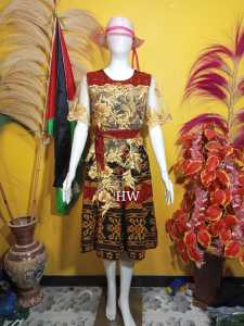 DRESS TENUN MIK BROKAT