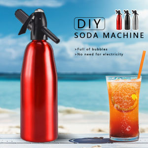Aluminum Soda Maker Machine Soda Water Machine Household Cola Bubble Milk Tea Gym Sugar Free Drinks