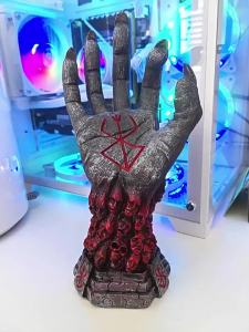 ดาบลมตำนานที่ขายดีของ  Berserker Guts ไข่ของเจ้าข้ามมือของพระเจ้า ของตกแต่งงานฝีมือเรซิน