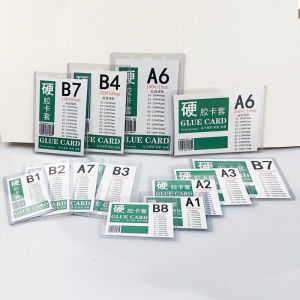 Pvc Hard เปลือกหอย ผู้ถือบัตรปรับแต่งทํางาน Id Card Case < Ne1> Pass Entrance Permit ป้องกัน B7b8 คนดังอัลบั้มการ์ด Organizer