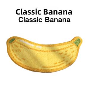 Non-slip Absorbent Banana Shaped Bath Mat