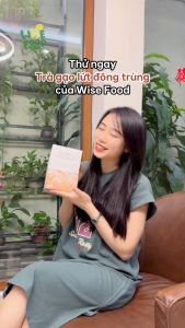 Combo Trà Gạo Lứt Hoa Cúc Và Trà Gạo Lứt Đông Trùng Wise Food Nguyên Liệu Hoàn Toàn Tự Nhiên