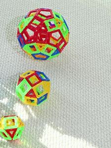 PANDUOXIANG | Archimedean Polyhedron Portable Mini Magnetic Tiles Construction Toy