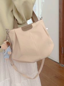 Casual Easiest for Match Canvas Bag Womens 2024 New Arrival Trendy Spring Shoulder Messenger Bag Work Work Clothing Best Selling Tote Bag