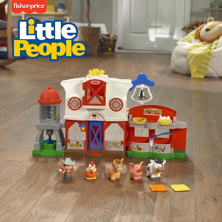 Fisher Price Little People Caring for Animals Farm Playset (TORN