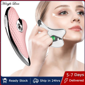 Hengfa Lina Electric Skin Scraping Massagers for Facial Lifting Tighten Care Anti Wrinkle Double Chin Remove Neck Face Massage Skincare Tool