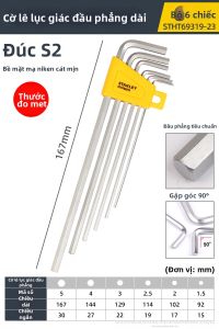 STANLEY | Bộ Dụng Cụ Tuýp Lục Giác S2 Công Nghiệp Mở Rộng