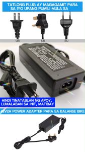 【New Arrivals】Power Adapter Charger DC 42V 2A AC 240V 50-60Hz US Plug for 2 Wheel Self Balancing Hoverboard Scooter Microsoft Xbox 360 Cord ABS