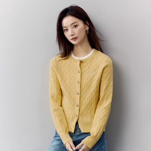 INMAN | Áo Cardigan Dệt Kim Phong Cách Old Money Cho Nữ