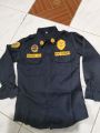 SECURITY GUARD UNIFORM WITH PATCHES (SOSIA, PADPAO, NAME, AGENCYNAME, COLLARPIN AND BADGE PATCHES. 