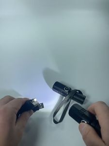 Vimite Super Bright Mini Flashlight 10000 Lumens USB Rechargeable Telescopic Torch Lights zoom Portable Outdoor waterproof for Hiking Ting Camping Lamp