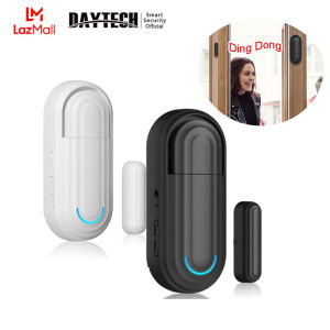 (1 Year Warranty )DAYTECH Door Alarm Sensor Home Security Door Open Sensor Gate Window Alarm Detector 4 Working Mode 4 Volume(0-120Db) Anti-Theft Alarm for Door DA08