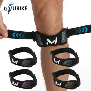 GTUBIKE 1PCS Adjustable Knee Patellar Tendon Support Strap Band Knee Support Brace Pads for Running basketball Outdoor Sport
