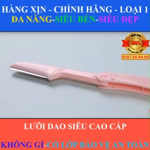 BỘ 3 DAO cạo chân mày xịn dao cạo lông mày thay đổi lưỡi dao cạo lông mày hàn quốc cao cấp chính hãng Sidumi dao cạo lông vùng kín dao cạo lông chân dao cạo lông tay dao cạo lông mặt dao cạo lông nách body cho nữ và nam - Shopping vip
