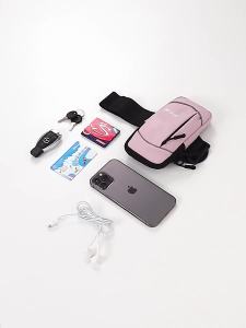 跑步华为手机套手臂包带手腕包多功能新款男女可斜挎腰挂户外运动Running Huawei phone case arm bag wrist bag multifunctional new model for men and women can be slung over the waist hung for outdoor sports