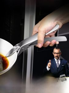 304 Stainless Steel Heat Resistant Fish Steaming Clip Kitchen Tool Anti-Scalding Dish Lifter Multi-Function Bowl Clip