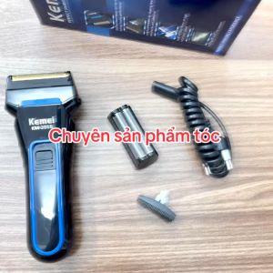 Máy cạo râu Kemei 2016 Cao Cấp 2 Lưỡi Kép Sạc Pin Li-ion Công Suất 3W