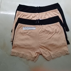 Quần Đùi Mặc Trong Váy Chất Cotton Co Giãn 35kg Đến 65kg Mềm Mát Nhiều Size Marketonline68 QV10