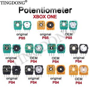 1/2PCS 3D Analog Thumbstick Sensor for PS4 PS5 Controller Axis Potentiometer Repair Parts For Xbox One