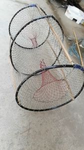 Lờ cá lóc ( Combo 10 Cái )  Vành Nhựa Kích Thước 30cm X 50cm